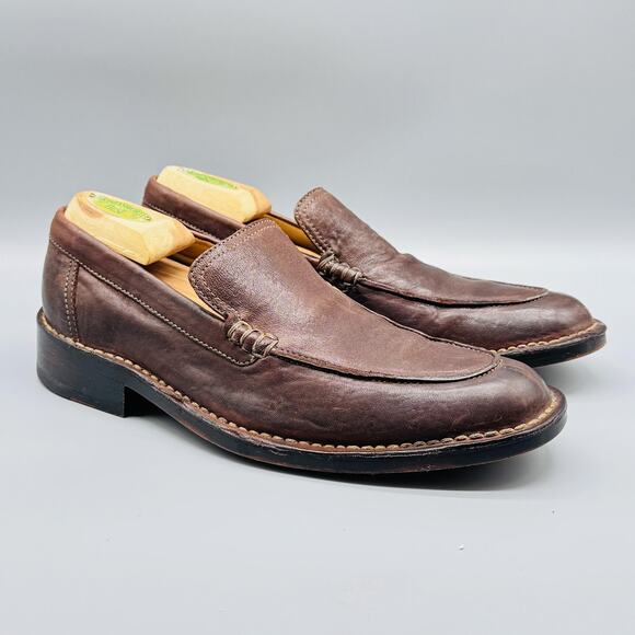 Cole Haan Shoes Mens 9 Brown Leather Loafers Slip On Dress Classic Comfort main image 8